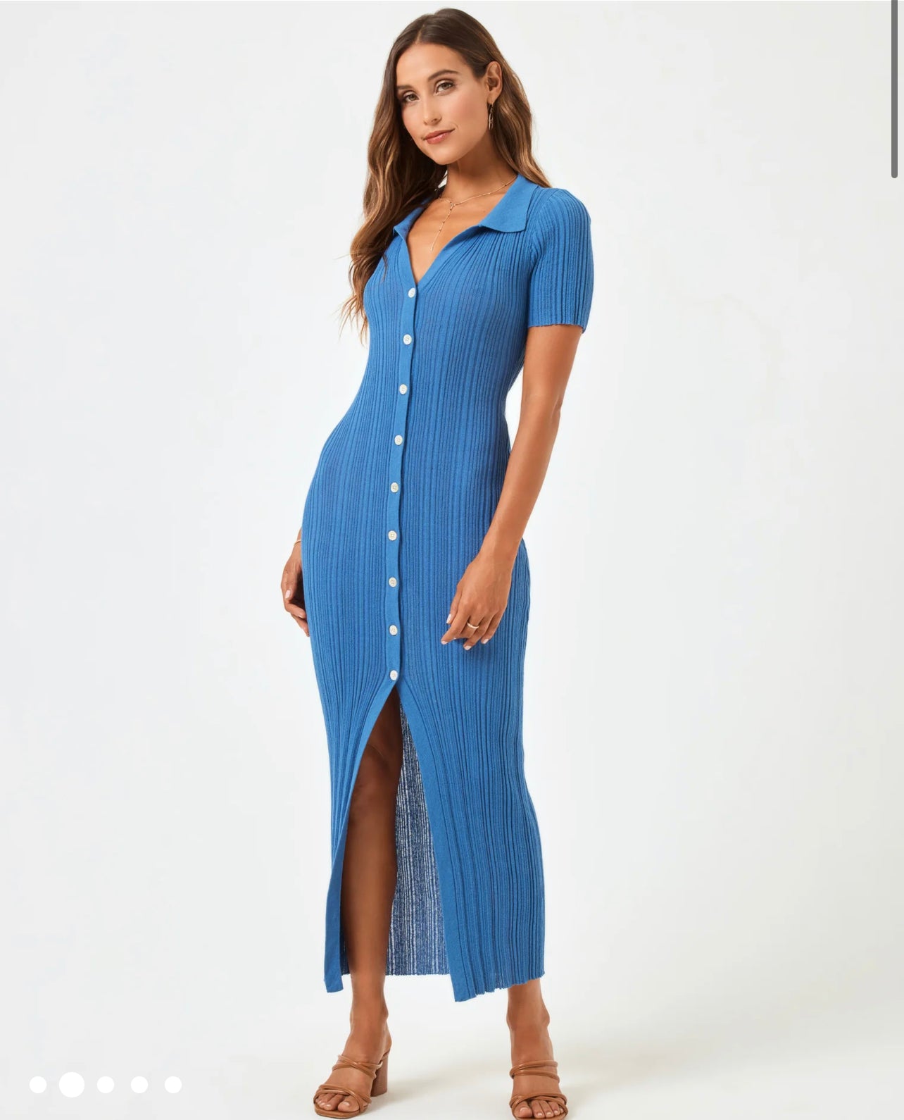 Undertow Dress - Blue