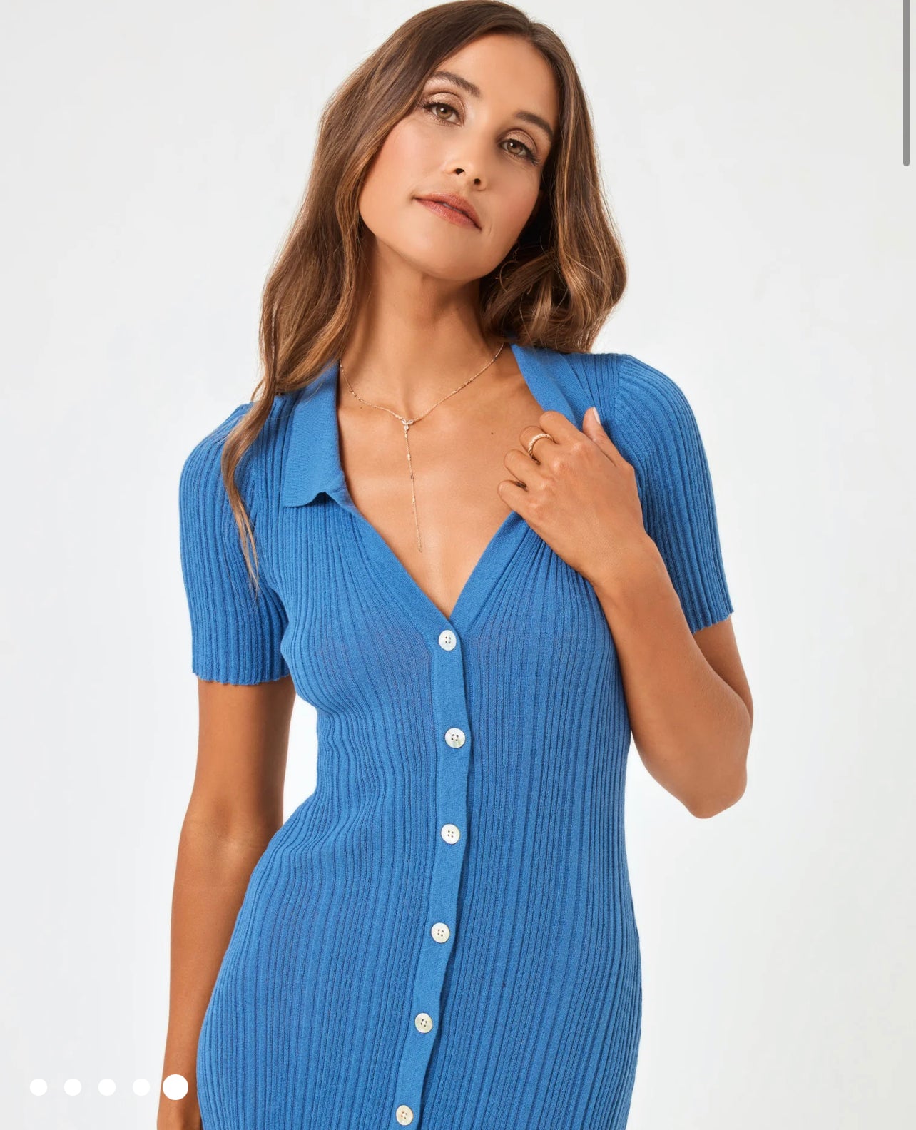 Undertow Dress - Blue