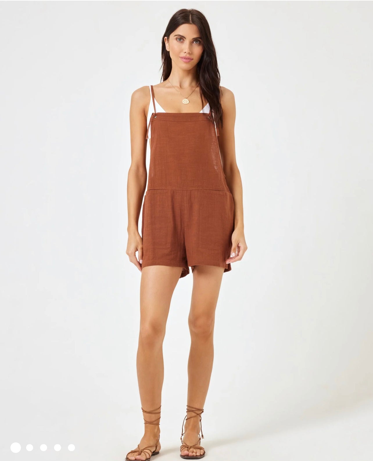 Indy Romper - COFFEE