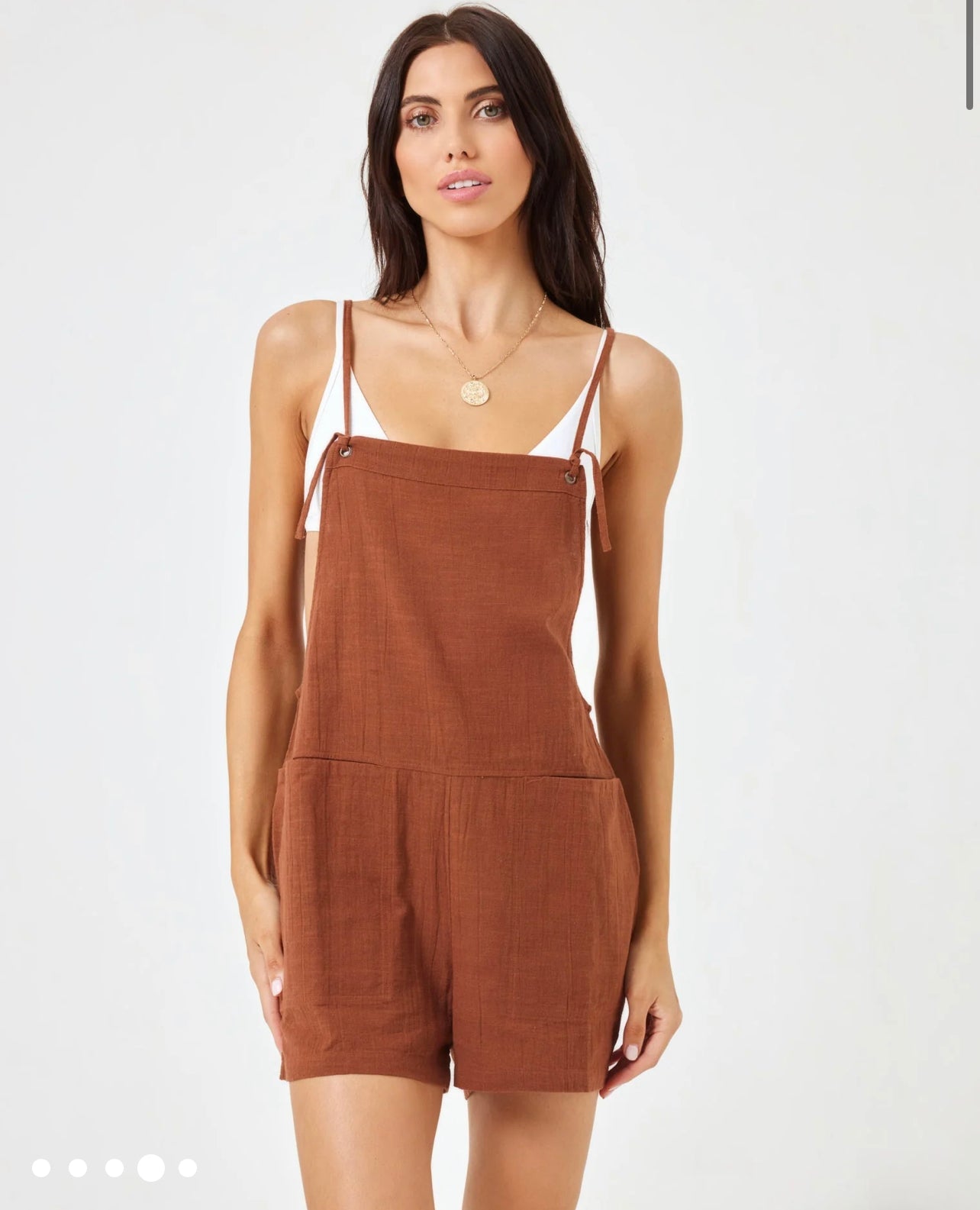 Indy Romper - COFFEE
