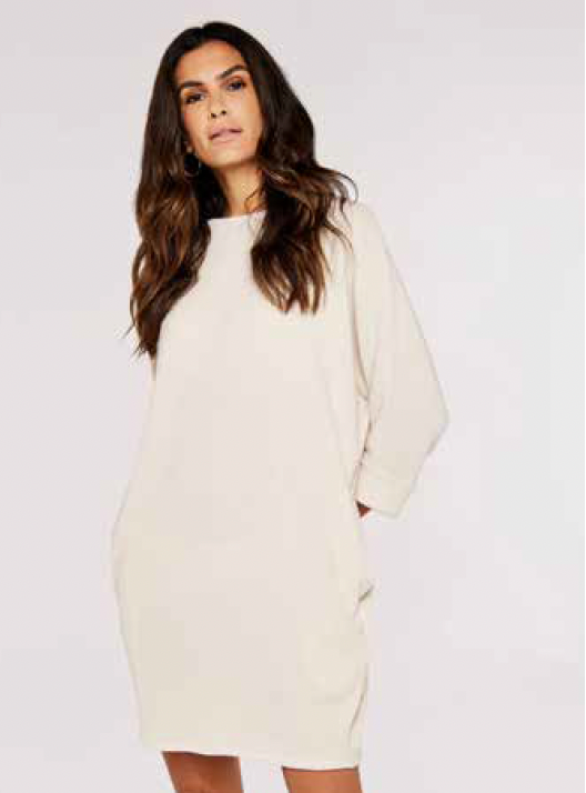 Soft Rib Cocoon Dress