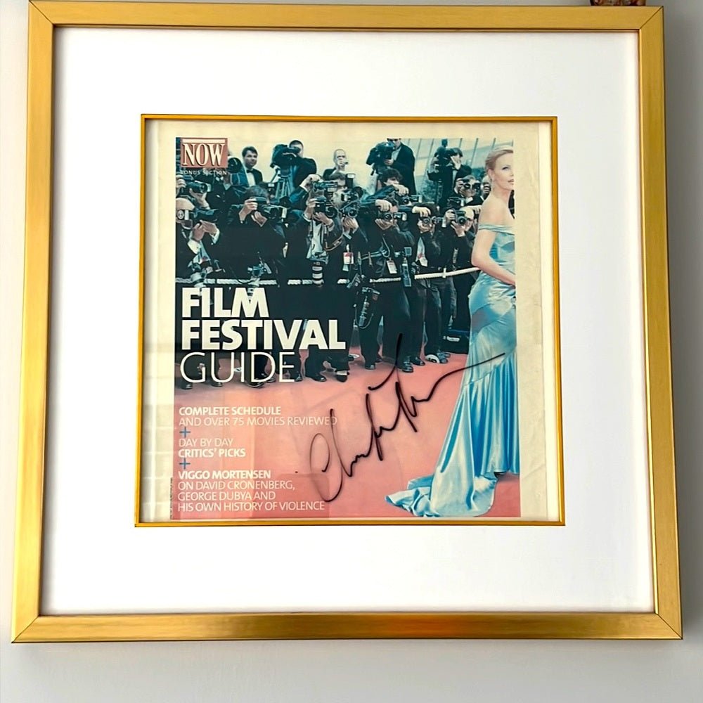 Autographed - Charlize Theron