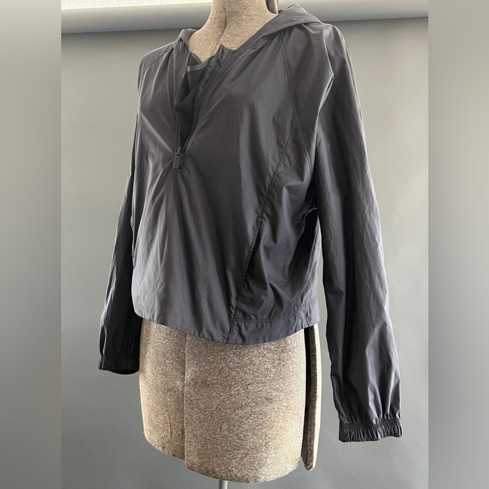 lululemon Black Windbreaker with Hood