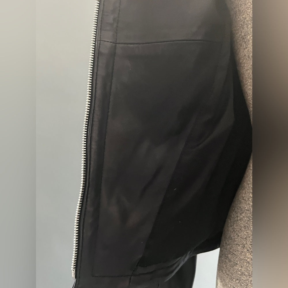 Black Leather Jacket - Soft Leather
