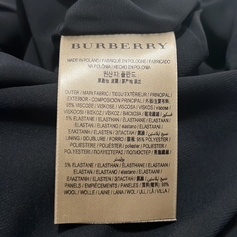 🎉HOST PICK🎉 Burberry Classy, Subtle yet Sexy and Professional Black Dress
