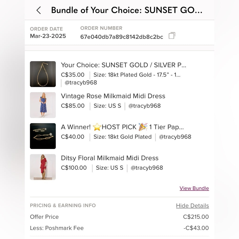 Tracy’s Bundle 🎈