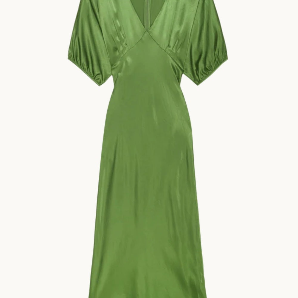 Nation LTD Lush Green Satin Gown