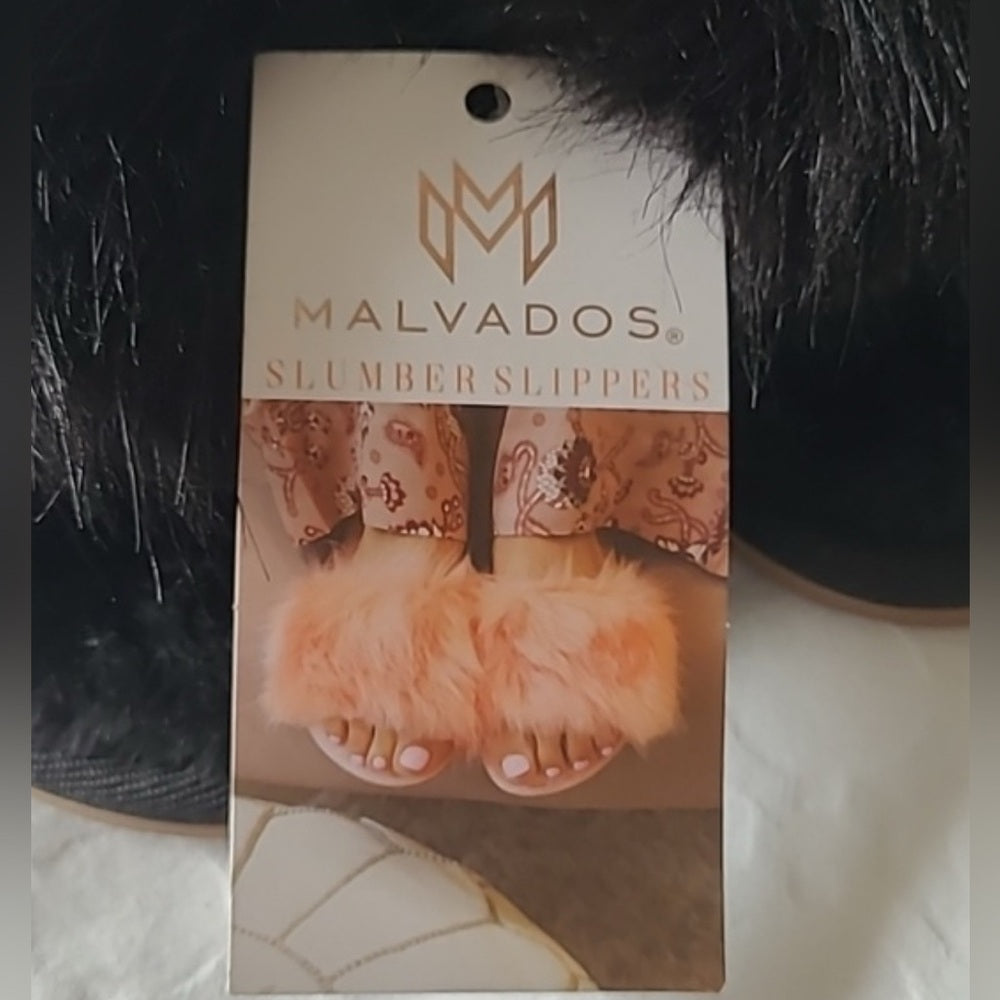 Malvados Women's Sky Blue fur Slippers