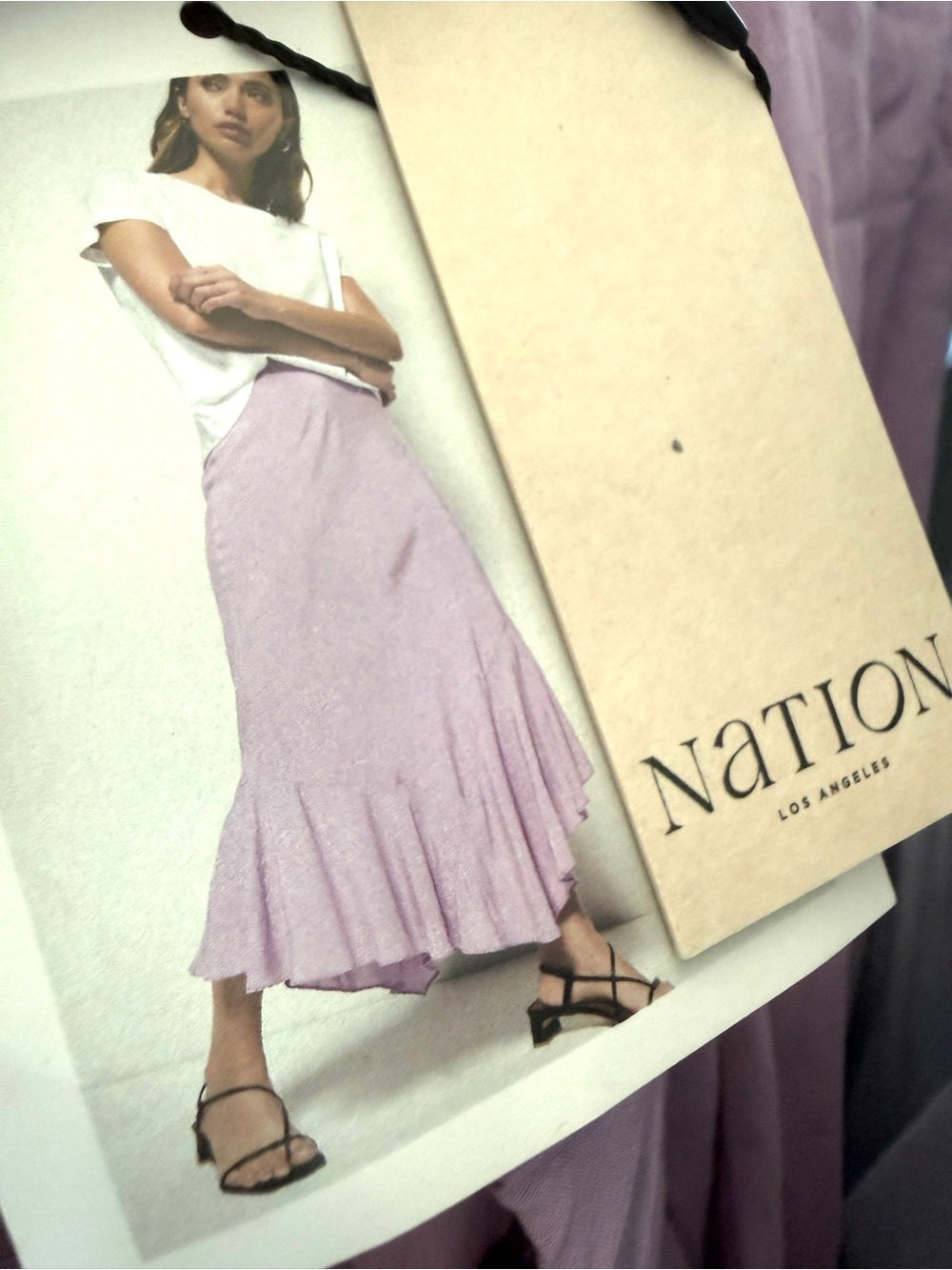 Nation Ltd - EVERLY SKIRT LAVENDER