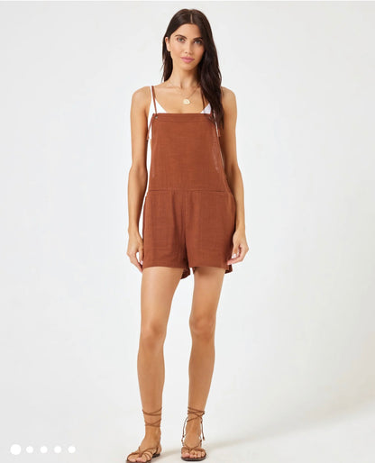 Indy Romper - COFFEE