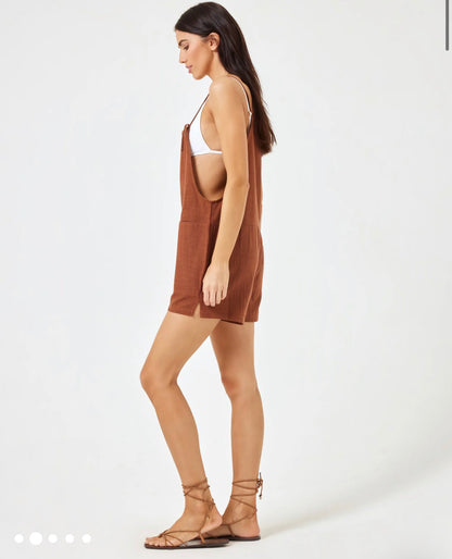 Indy Romper - COFFEE