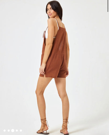 Indy Romper - COFFEE