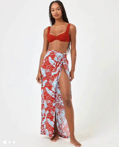 Printed Mia Cover-Up