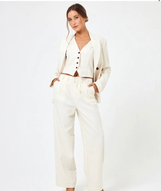 Rhodes Pant - WHITE