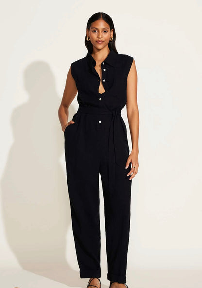 VITAMIN A - Sabina Jumpsuit - Black