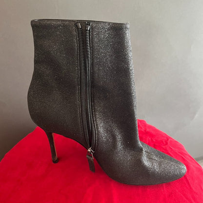 Glitter Bootie Manolo Blahniks