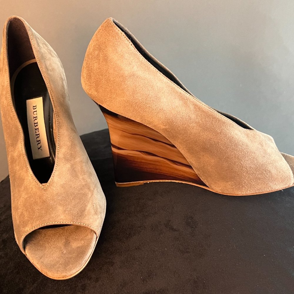 🎉HOST PICK 🎉 Burberry Shoes - STUNNING ARTWORK