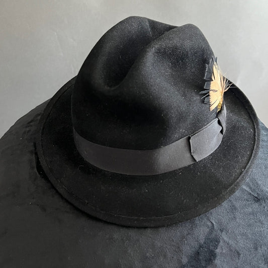 Fedora Hat with Feather 7.5
