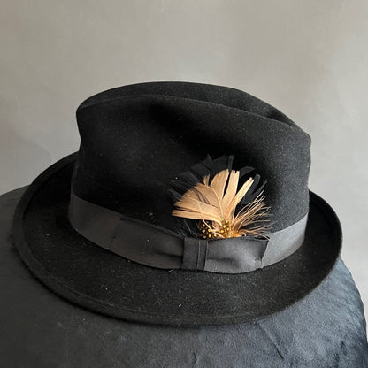 Fedora Hat with Feather 7.5