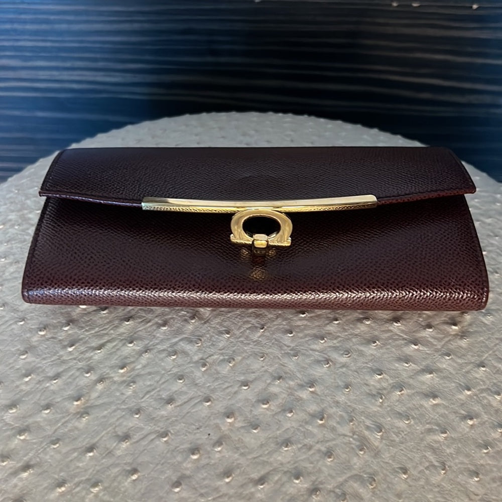 Salvatore Ferragamo Wallet - Lavendar Pebble