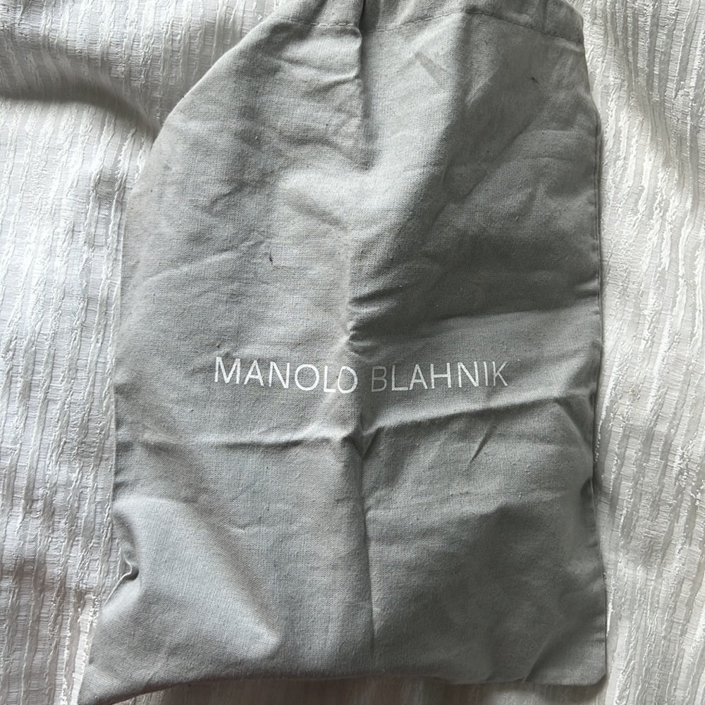 Glitter Bootie Manolo Blahniks