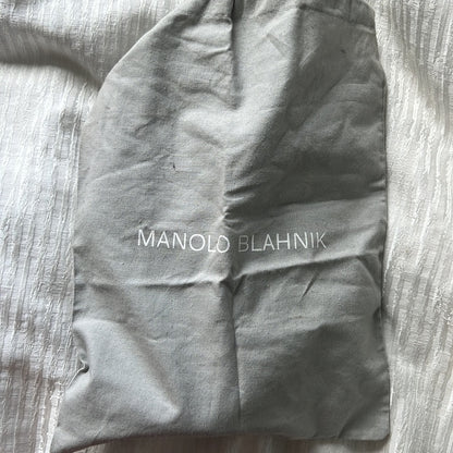Glitter Bootie Manolo Blahniks