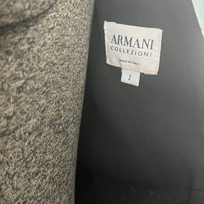 Armani collection Vintage V neck and back