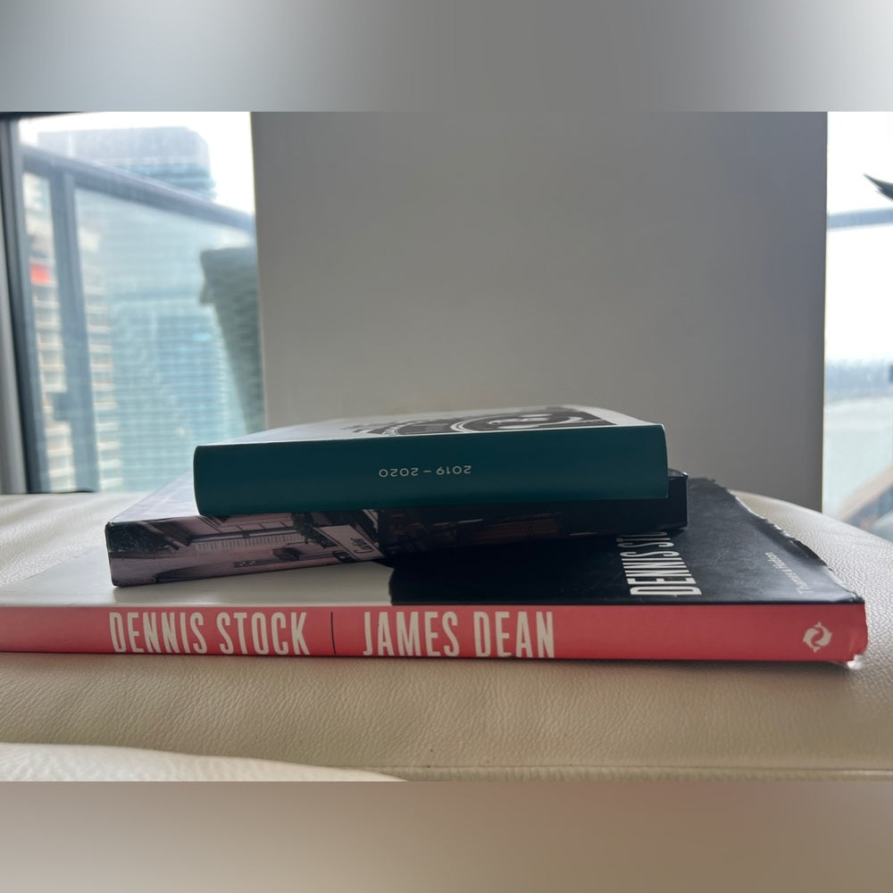 4 Coffee Table Books - James Dean, Cartier, Gucci and Rolex