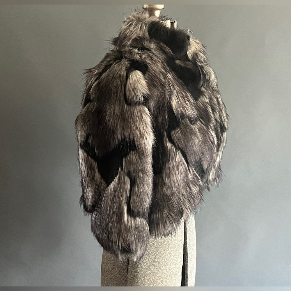 Faux Fur Bolero Jacket - Eurpoean- La Fee Maraboutee