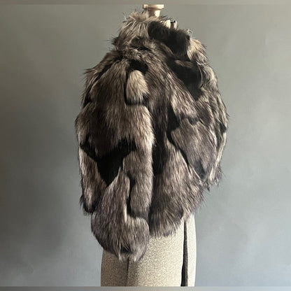 Faux Fur Bolero Jacket - Eurpoean- La Fee Maraboutee