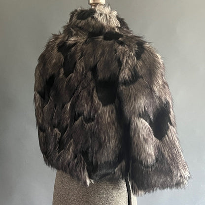 Faux Fur Bolero Jacket - Eurpoean- La Fee Maraboutee