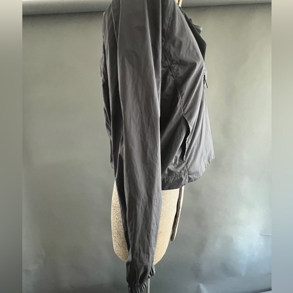 lululemon Black Windbreaker with Hood