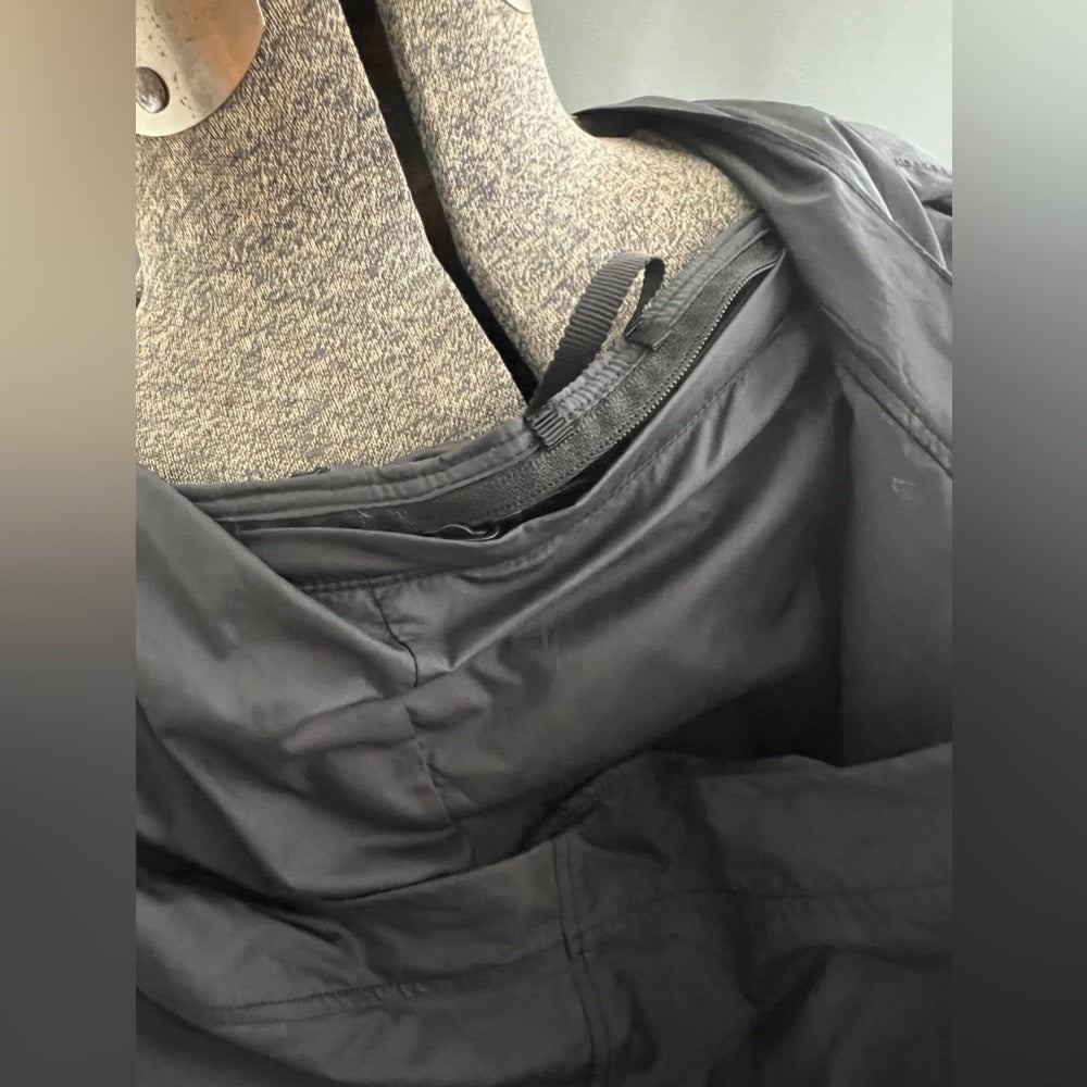 lululemon Black Windbreaker with Hood