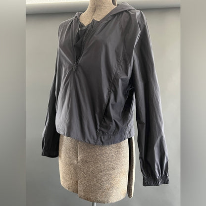 lululemon Black Windbreaker with Hood