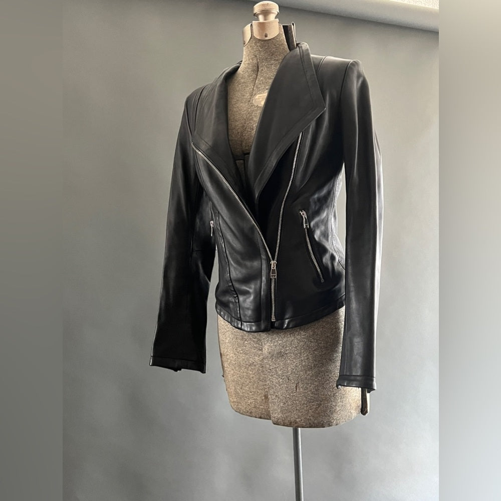Black Leather Jacket - Soft Leather
