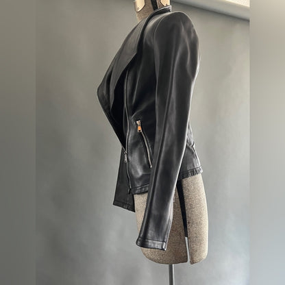 Black Leather Jacket - Soft Leather