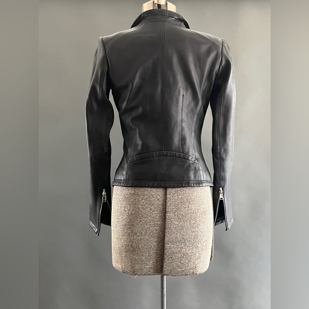 Black Leather Jacket - Soft Leather