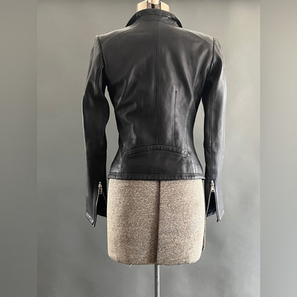 Black Leather Jacket - Soft Leather