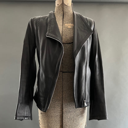 Black Leather Jacket - Soft Leather