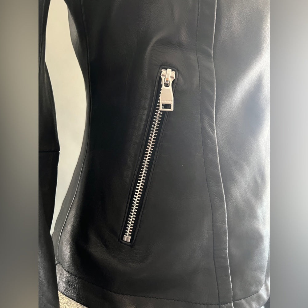 Black Leather Jacket - Soft Leather