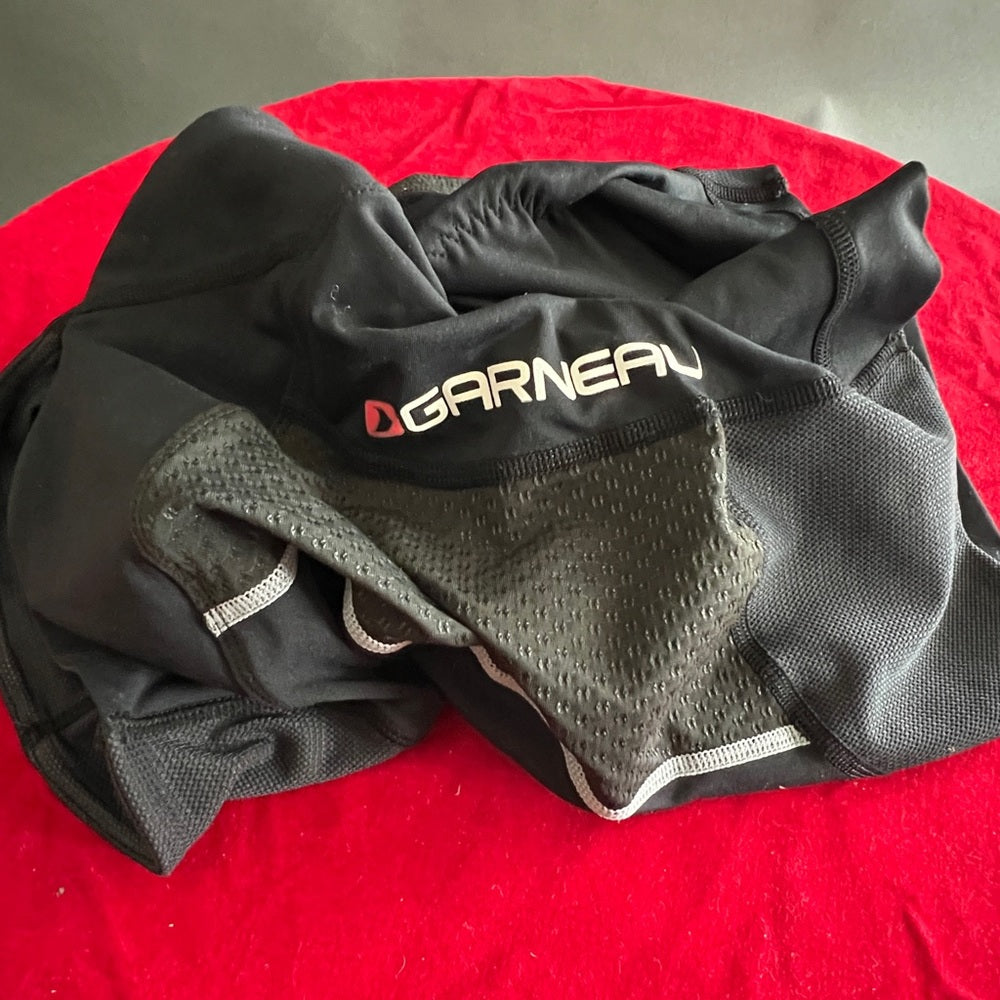 Garneau Black Padded Bike Shorts