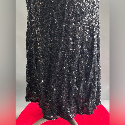 Stunning Black Sequence Gown