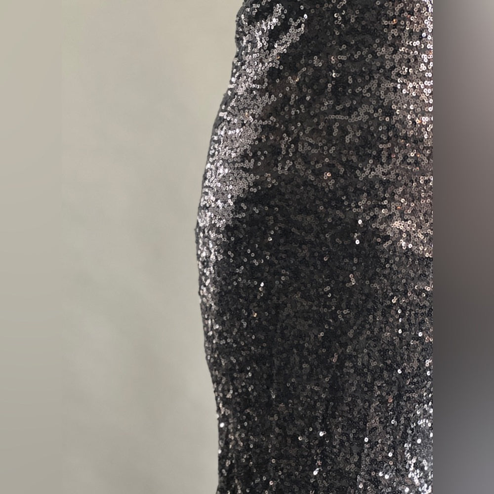 Stunning Black Sequence Gown