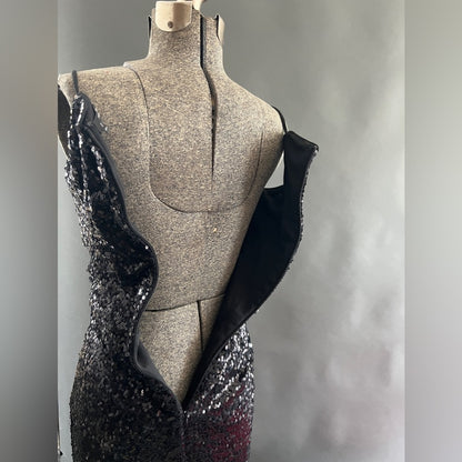 Stunning Black Sequence Gown