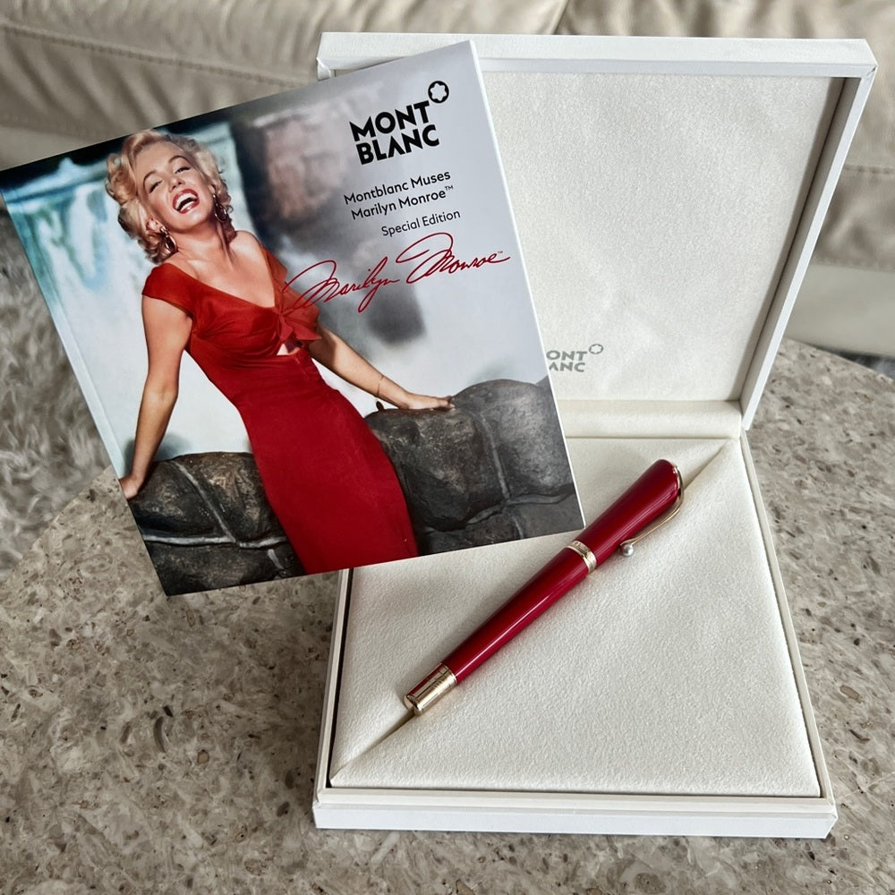 Marilyn Monroe Special Edition Collectors Montblanc Pen