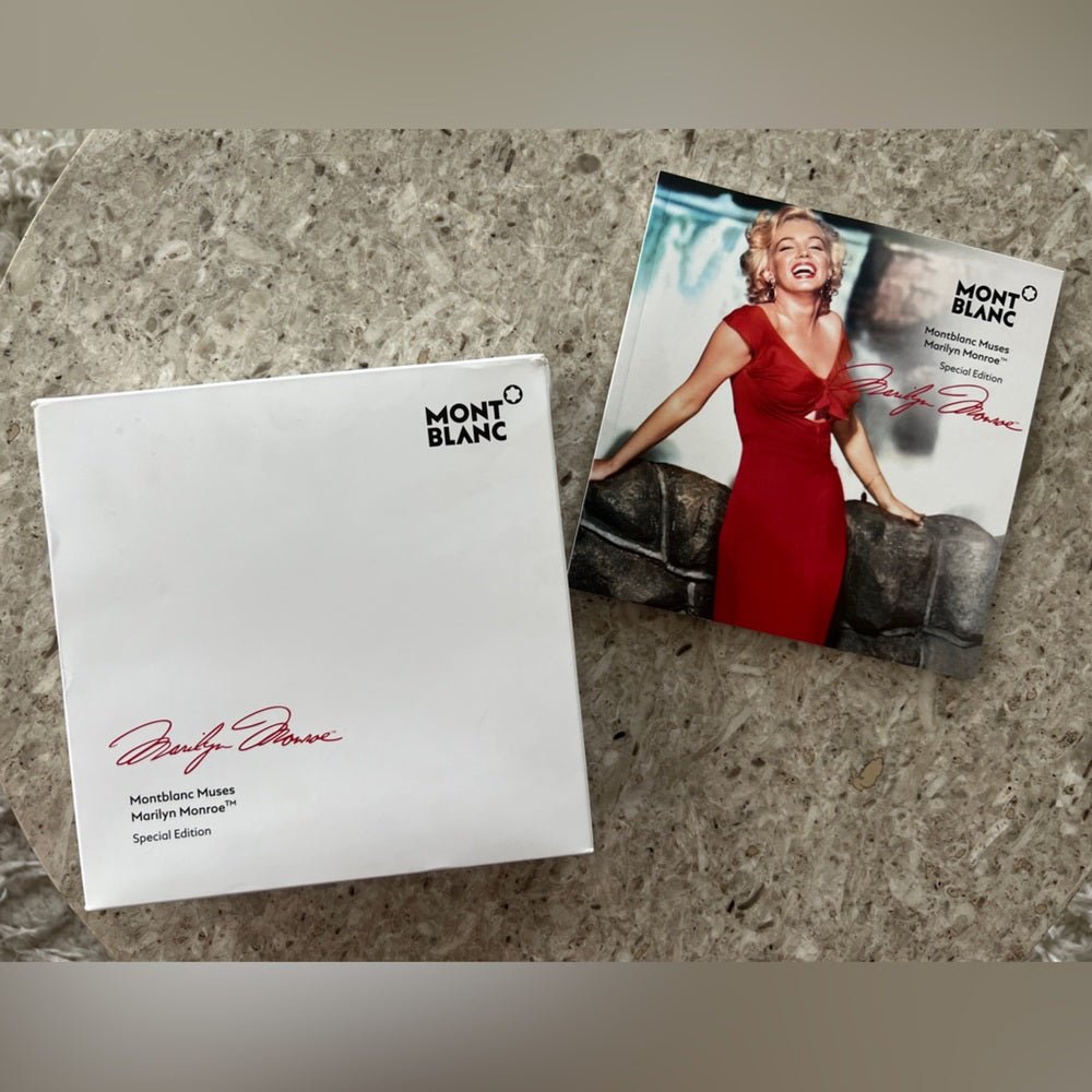 Marilyn Monroe Special Edition Collectors Montblanc Pen
