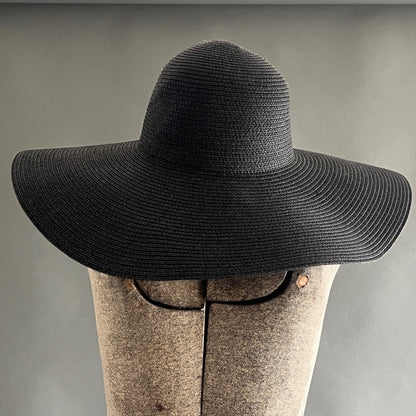Black & Beautiful Summer Straw Hat