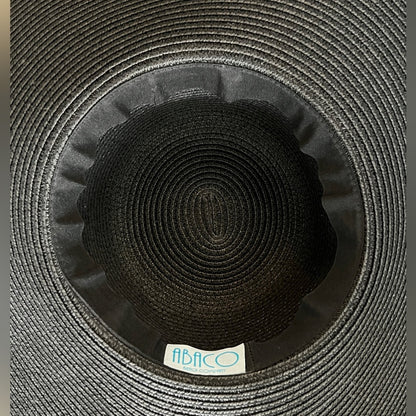 Black & Beautiful Summer Straw Hat