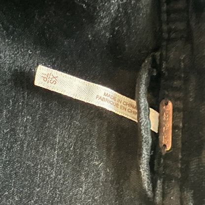 Free People Black velvet jacket