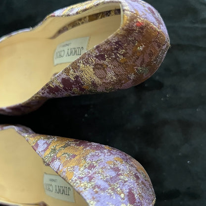⭐️🎉HOST PICK 🎉⭐️ Jimmy Choo Stunning Fabric Heel